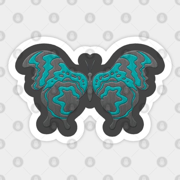 Cute Butterfly Sticker by aaallsmiles